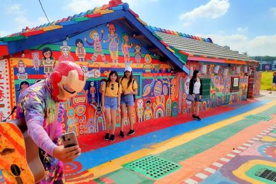 Rainbow Village in Taichung, Taiwan