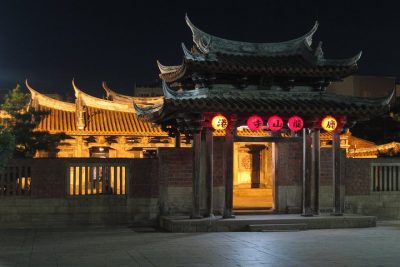 Front entrance of Longshan Temple in Lukang Changhua