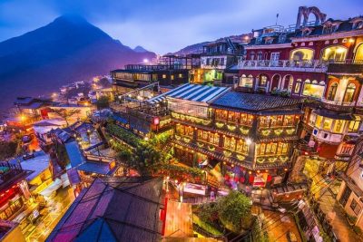 Jiufen at night